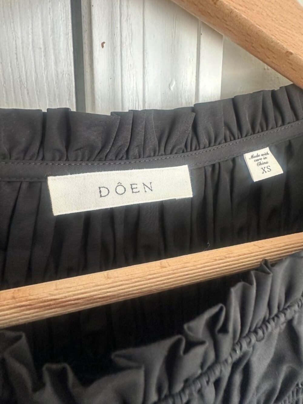 Doen Black Midi Dress - Picture 6 of 14